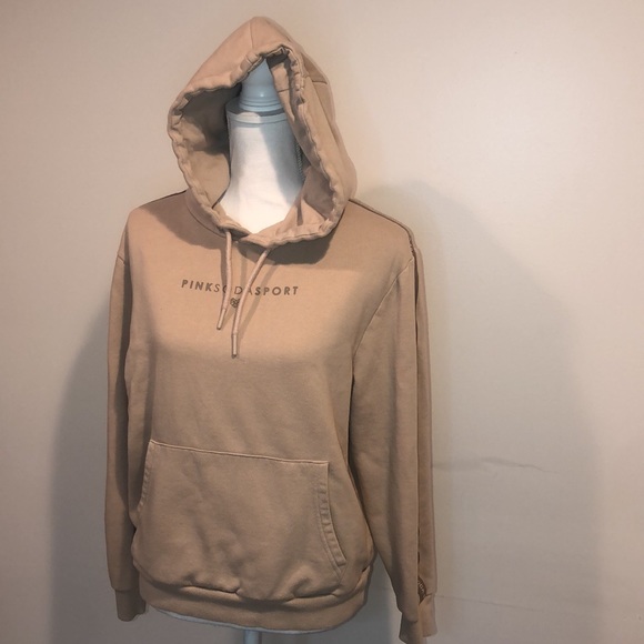 PINK SODA SPORT SZ. (UK 10 EU38)Tan hoodie, sweatshirt Sz. S - Picture 4 of 12